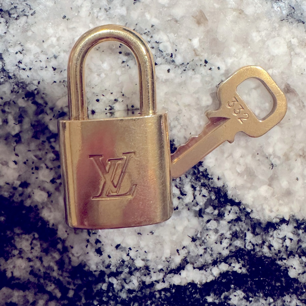 Louis Vuitton lock and key #332